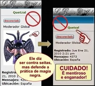 Sobre o satanista Quetzal