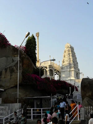 What to do in Hyderabad India: visit Birla Mandir temple