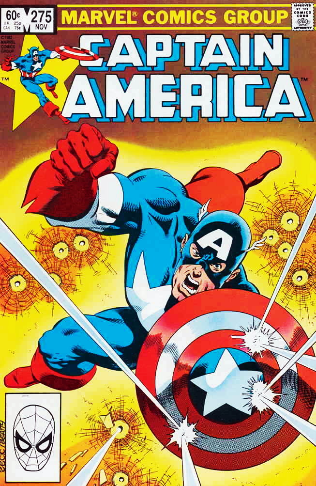Comic Book Heart Mike Zeck Captain America