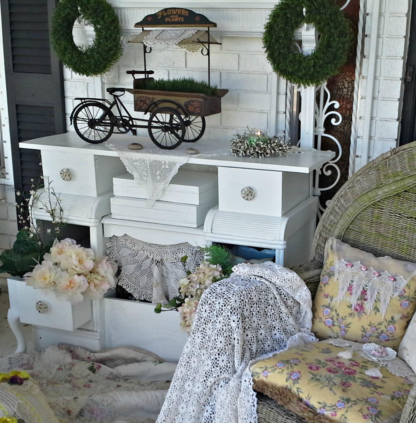 Penny's Vintage Home Repurposing a Vintage Dresser