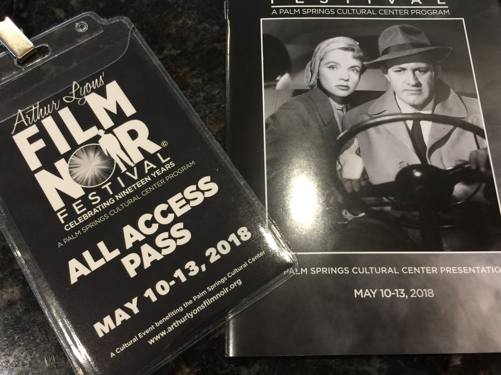 Laura's Miscellaneous Musings The 2018 Arthur Lyons Film Noir Festival