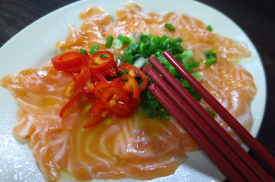 Ah Chiang - salmon yu sheng
