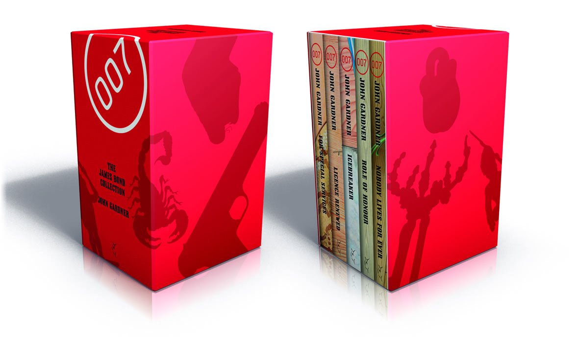 the book bond limited john gardner the james bond collection box