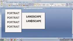 landscape portrait dan halaman word microsoft mengatur layout adalah dalam klik cara