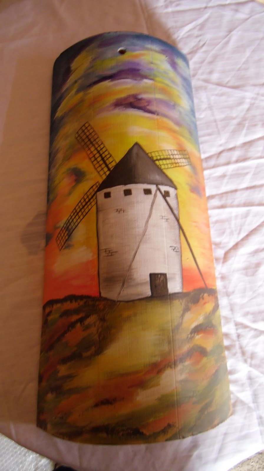 Artesanía en Viso del Marqués: TEJAS PINTADAS A MANO
