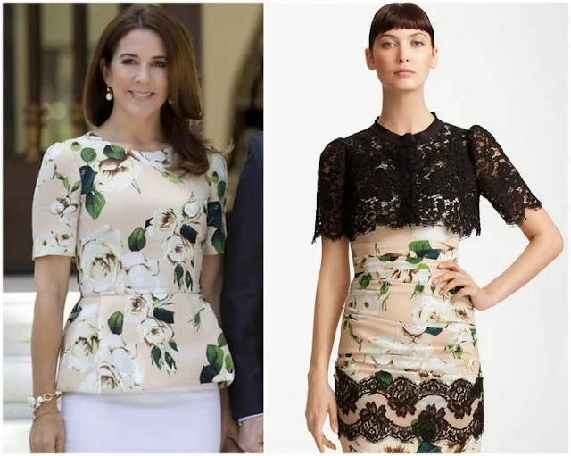 Crown Princess Mary in Dolce & Gabbana 