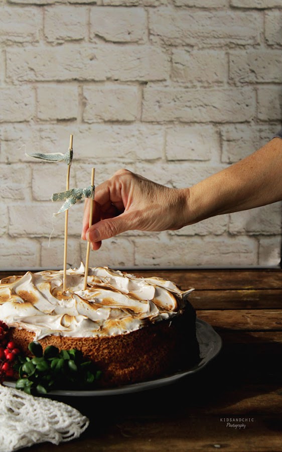 Tarta de Chocolate sin lactosa kidsandchic