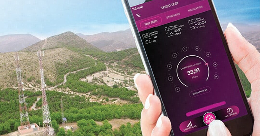 i-Réseau: l'application mobile de speedtest par inwi - Tic Maroc