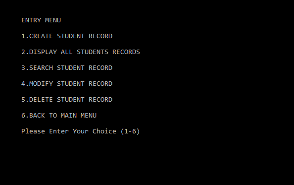 Student Report Card System Project in C++ PDF [Source Code]