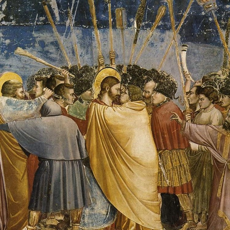 Где находится картина поцелуй иуды джотто