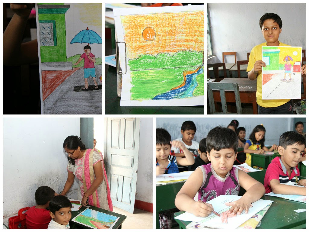 Active Zone Drawing ExaminationISL School, Dhanbad