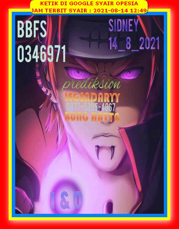 27 Syair opesia sdy 14 agustus 2021 16 Desember