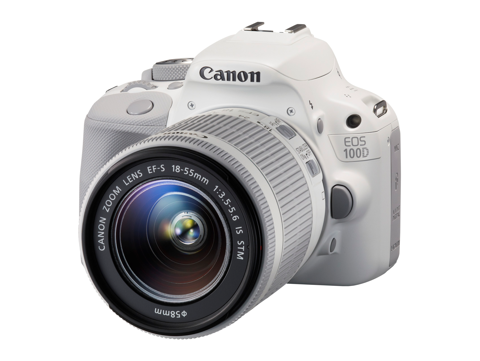 Canon Camera News 2022: Canon unveils white editions of EOS 100D and 18-55mm IS STM