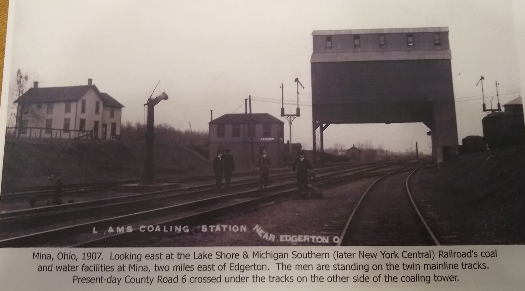 Towns and Nature Mina (Edgerton), OH NYC Mainline Coaling Tower