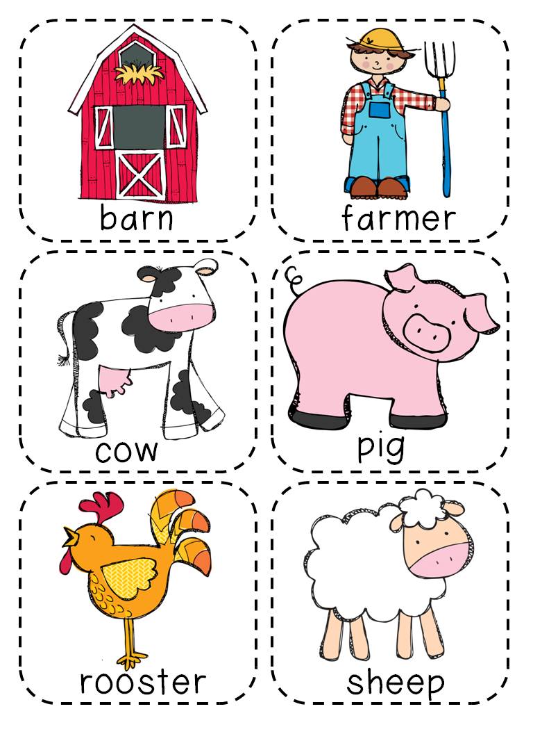 Animales de granja en ingles Imagui