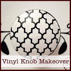 vinyl knob makeover