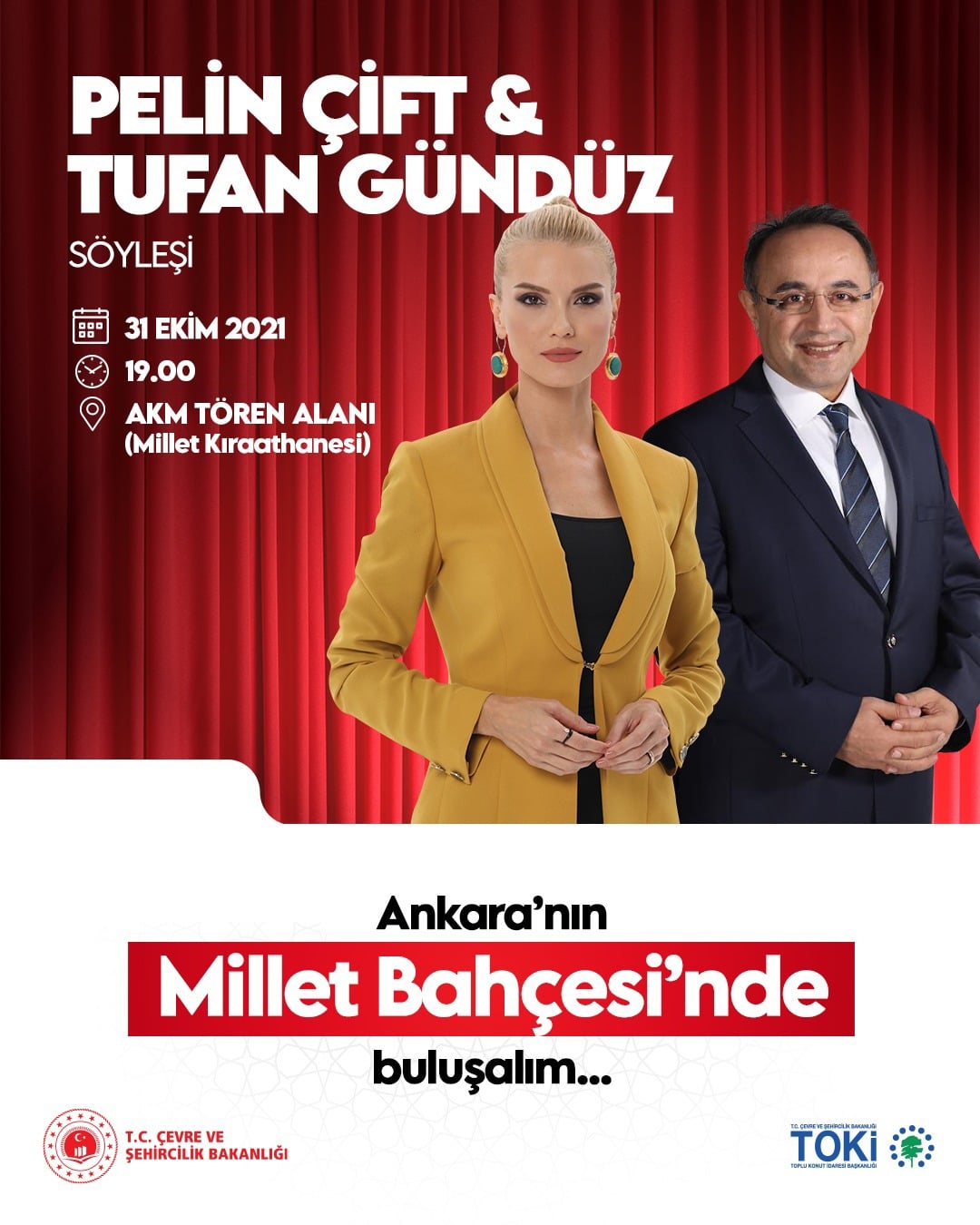 Ankara Akm Millet Bahçesi PELİN ÇİFT ve TUFAN GÜNDÜZ