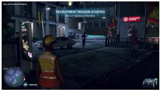 Captured on game watch dog : legion