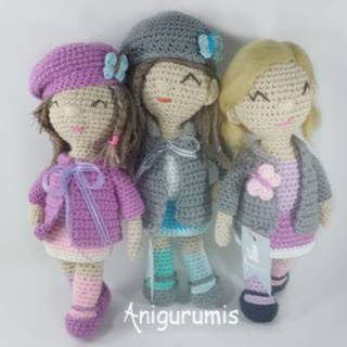 PATRON GRATIS MUÑECA AMIGURUMI 29639