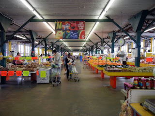 Inside Canino Produce Market- the grocery store portion