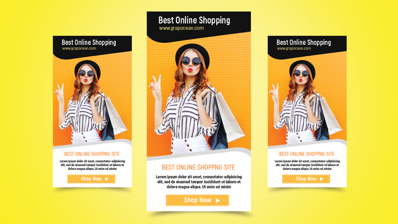 Google Ads Banner Design Photoshop Cc Tutorial Grapocean