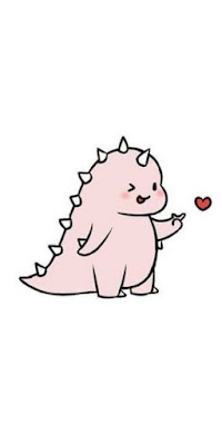 Kumpulan Gambar Dino Merah Pink Hijau Lucu Untuk Foto Profil Yang Viral