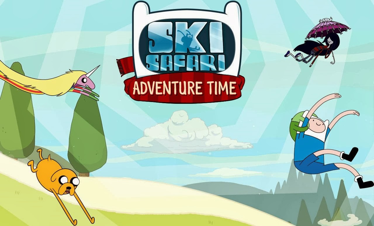 download game ski safari adventure time