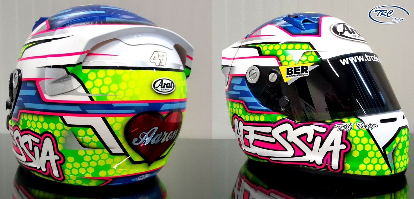 Racing Helmets Garage: Arai SK-6 A.Polita 2015 by TRC Design