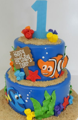 birthday cake fish nemo