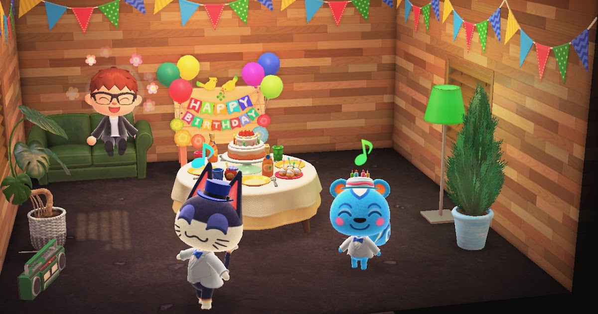Animal Crossing Filbert's Birthday!