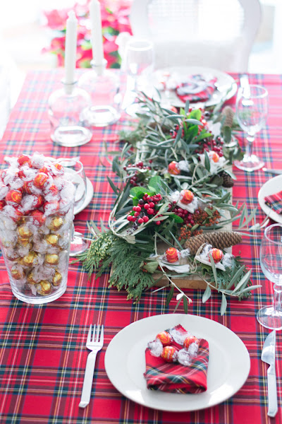 Centro de Mesa Navidad con bombones Lindor