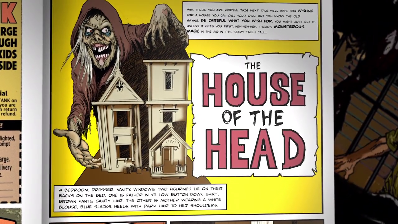 Life Between Frames Creepshow Gray Matter / The House of the Head