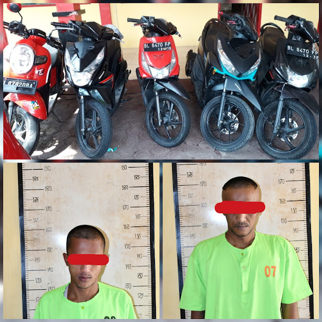 Dua Sindikat Pencurian Sepeda Motor Dibekuk Tim Polres Aceh Timur Agustus 7, 2020