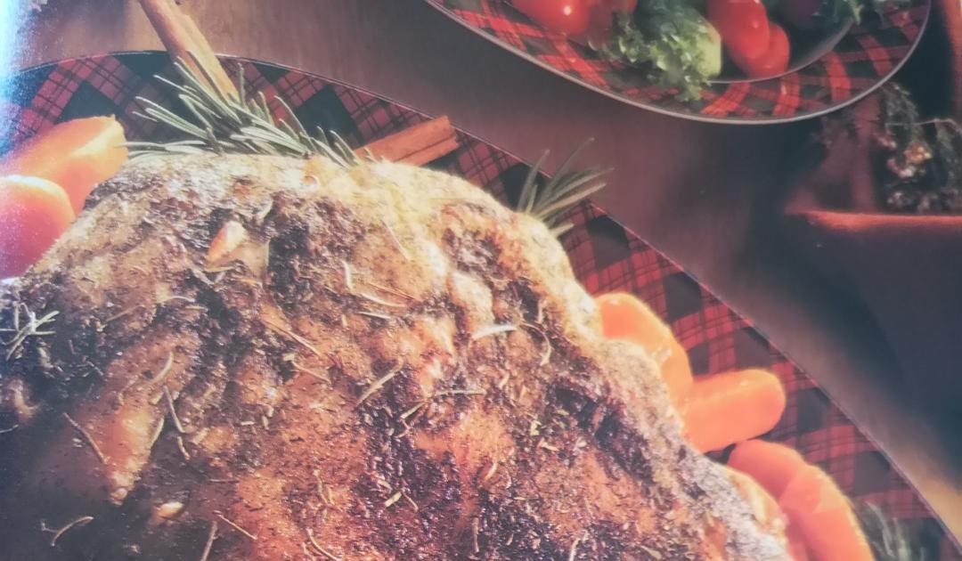 Le Chef Pierre D'Iberville Roast Leg of Lamb (Holiday Menus for Family)