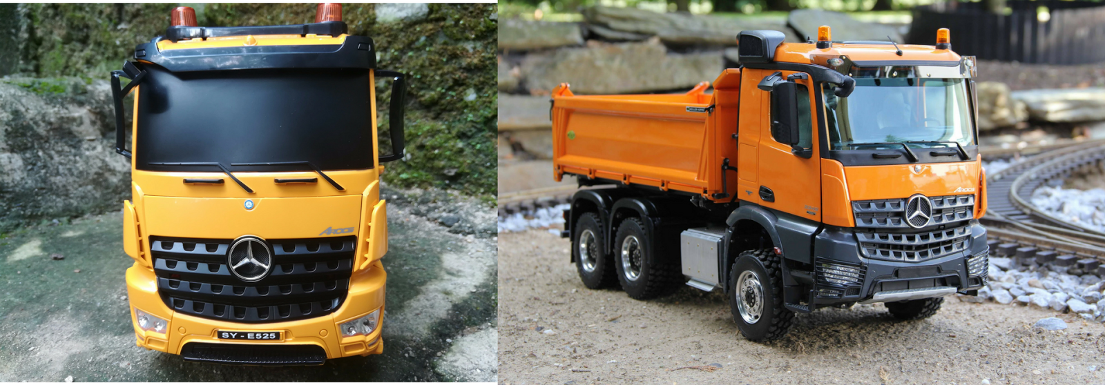 double e rc dump truck