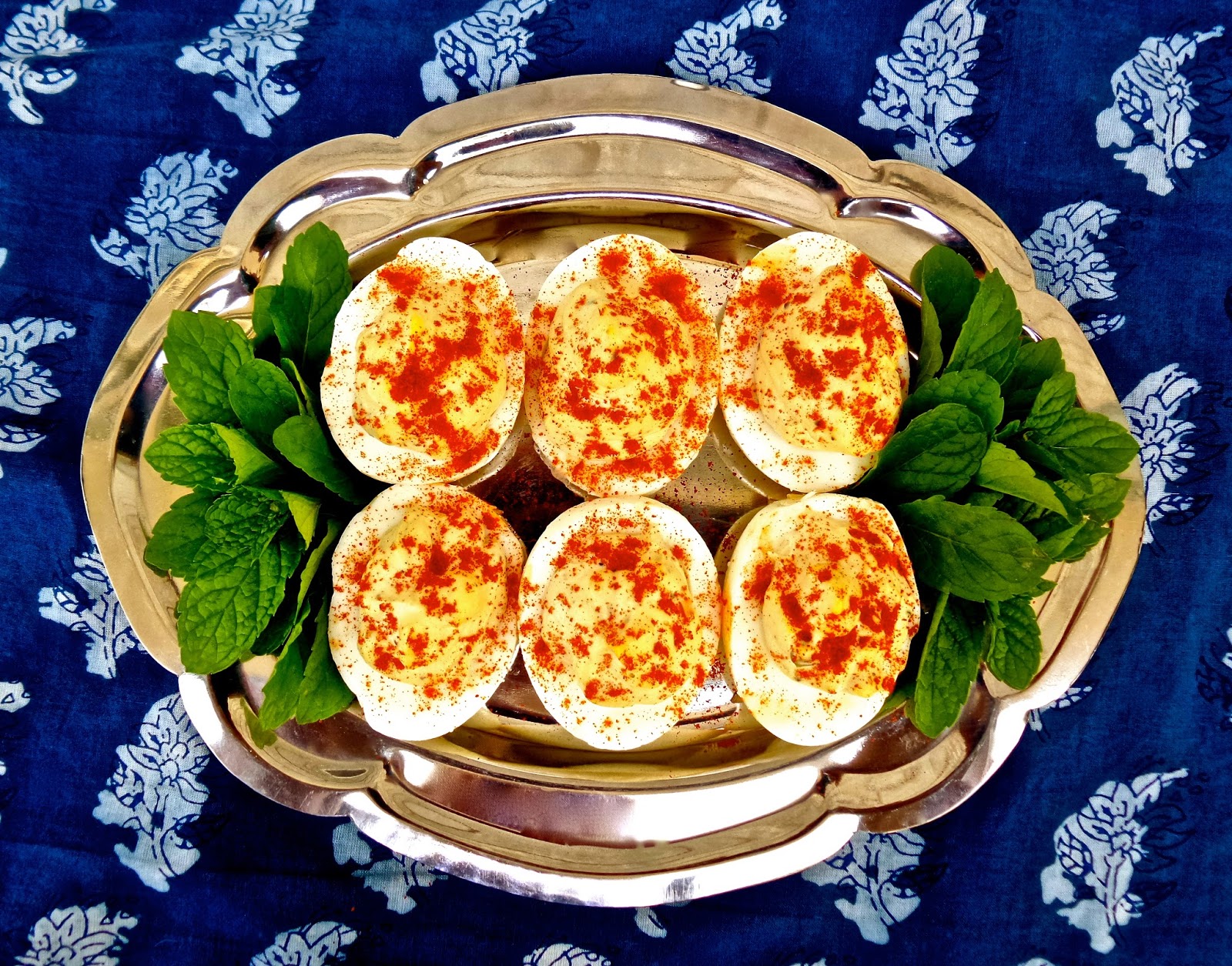 Keep Calm & Curry On Garam Masala Deviled Eggs