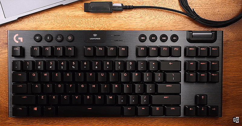 It features a Tenkeyless configuration and Lightsync RGB It features a Tenkeyless configuration and Lightsync RGB