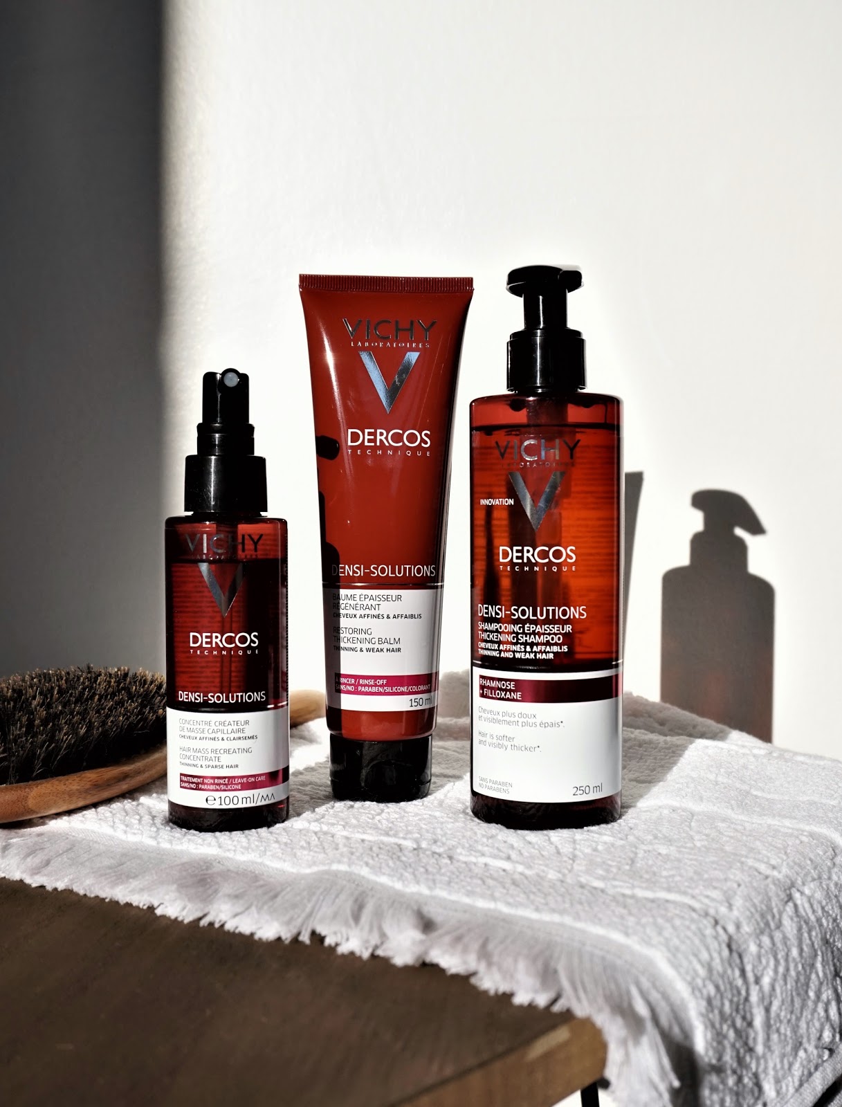 Des cheveux plus épais grâce à la gamme Densi-Solutions de Vichy ...