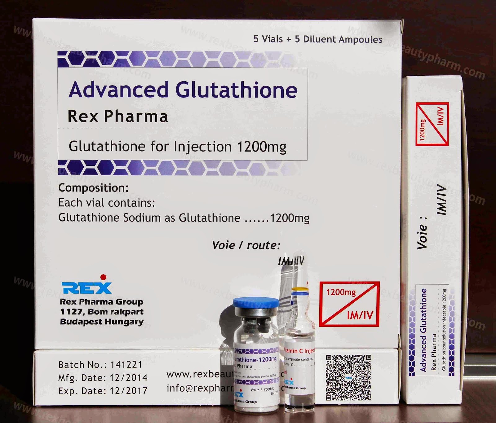 Glutathione for injection1200mg