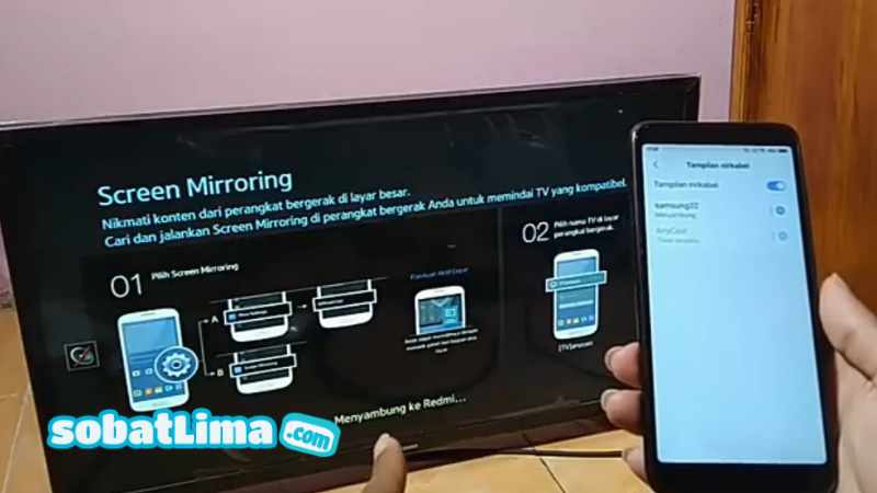 Cara menyambungkan/menghubungkan hp android ke TV tabung biasa, LED/LCD