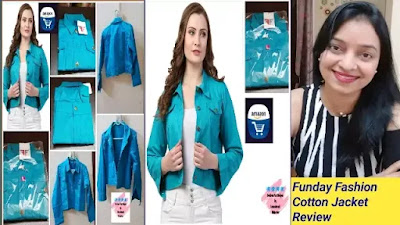 funday fashion cotton jacket amazon review, cotton jacket for women, amazon jacket review