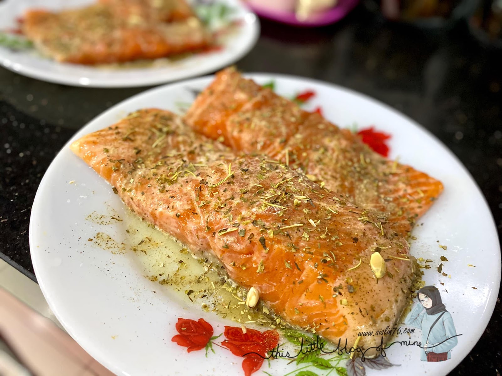 RESEPI MUDAH SALMON GRILL LEMON BUTTER SAUCE