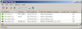 WakeMeOnLan Portable