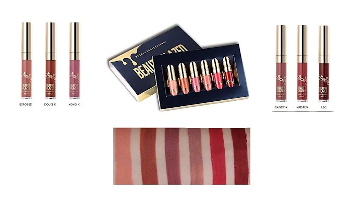Beauty Glazed 6 PCS Matte Liquid Lipstick review