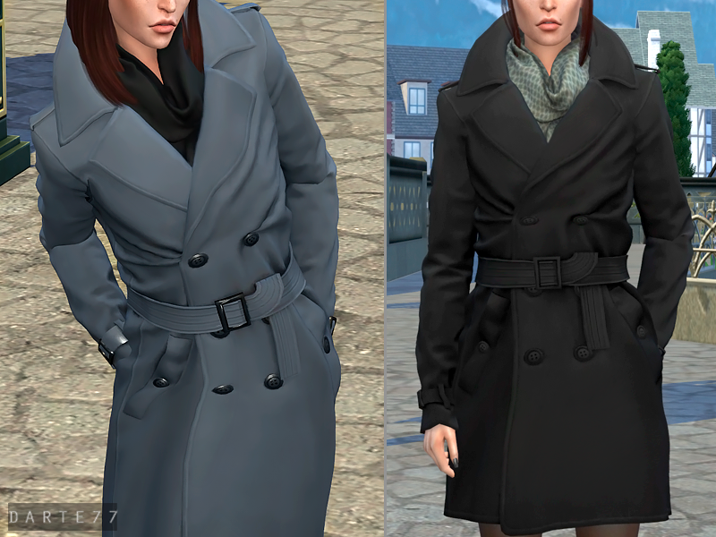 Trench Coat (Male/Female) Patreon Exclusive