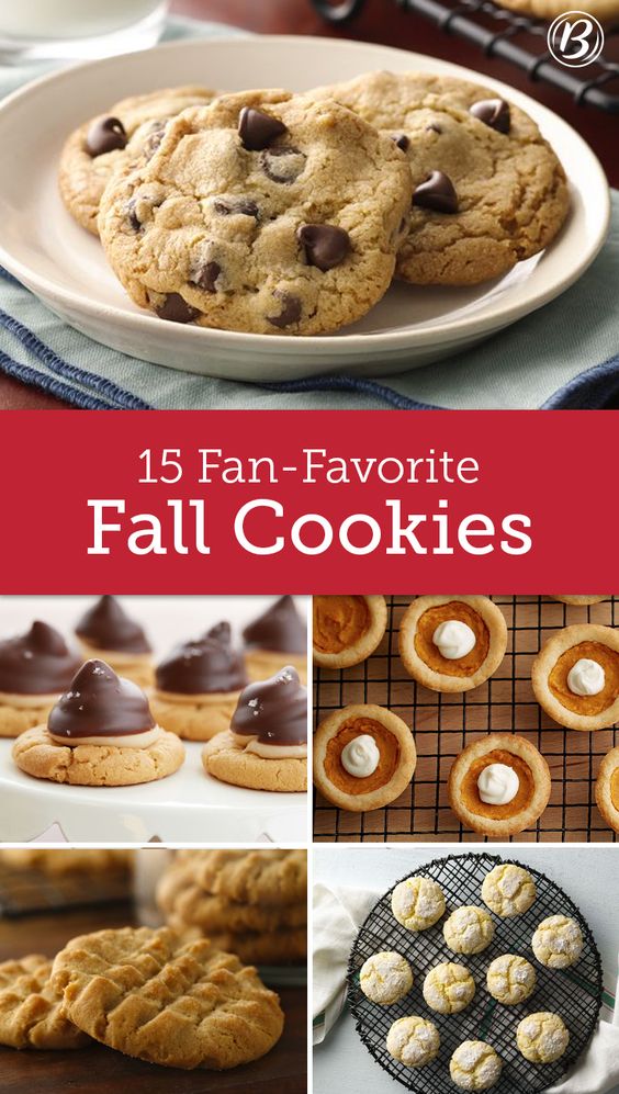 When the season (or your family) calls for quick, homemade sweet treats, it’s hard to beat a batch of cookies. Start the fall baking season right with these tried-and-true favorites.