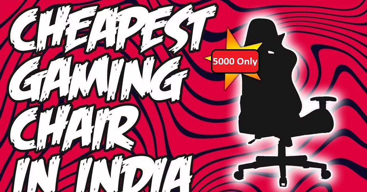 Top 5 Best Gaming Chair under 5000 in India 2021