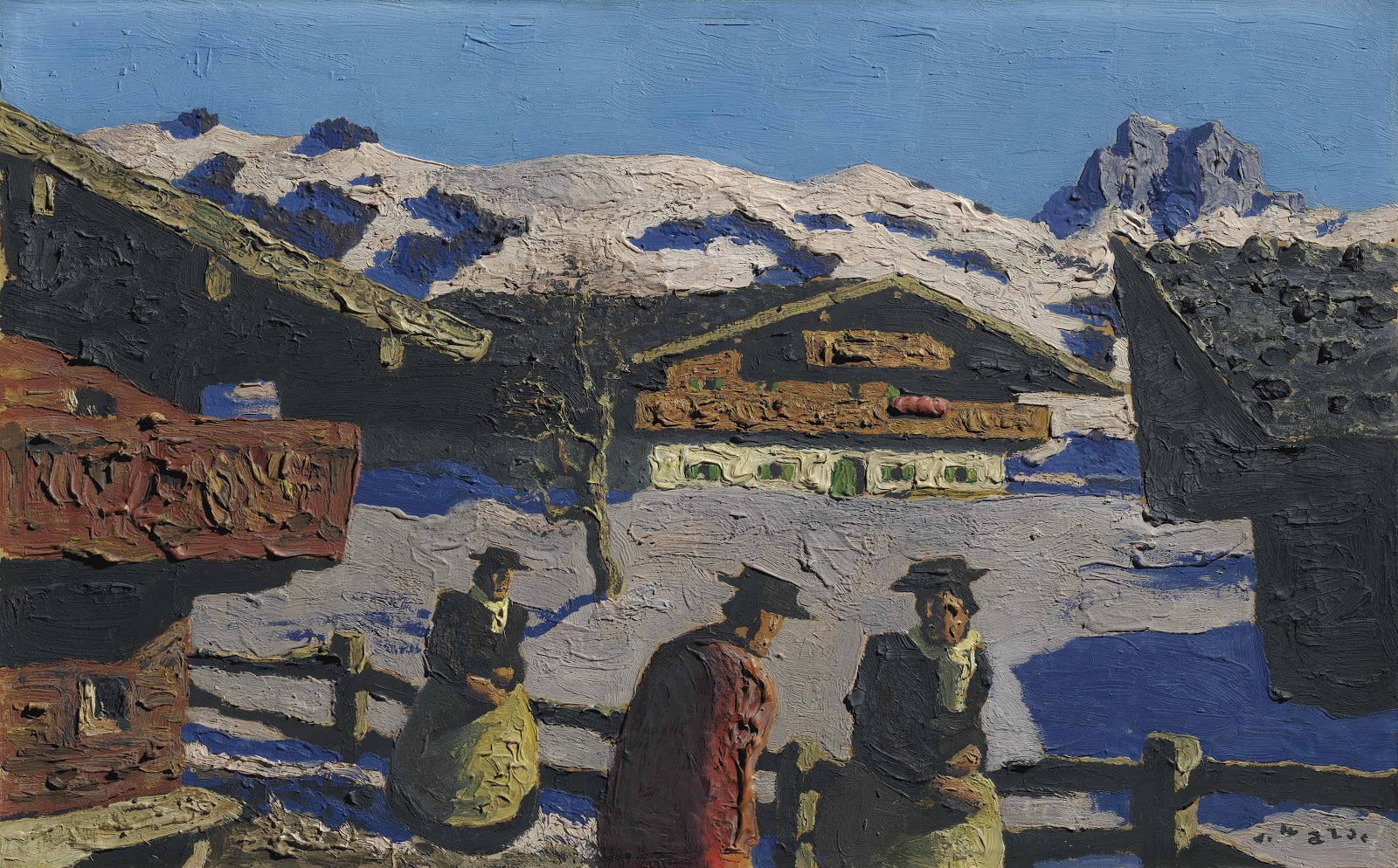alfons walde 1891 1958 tyrolean expressionist painter tutt art alfons walde 1891 1958 tyrolean expressionist painter tutt art