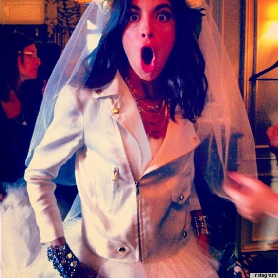 Red Carpet Wedding Leandra Medine and Abie Cohen Red Carpet Wedding