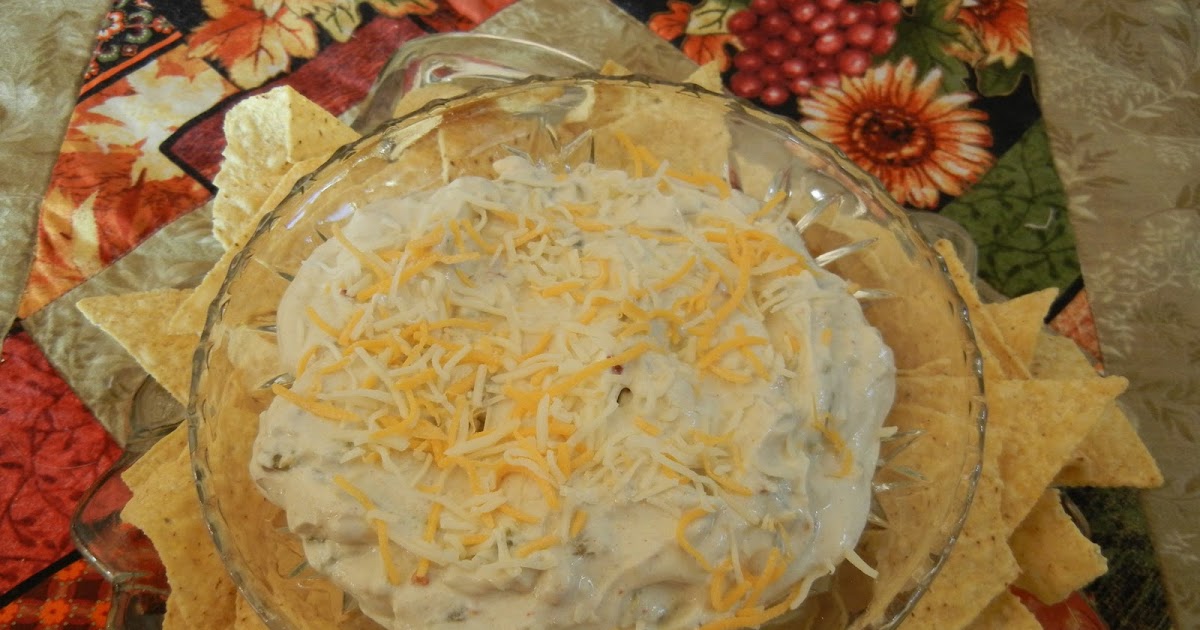 From My Southwest Kitchen Count Down To Cinco de Mayo Green Chili Dip